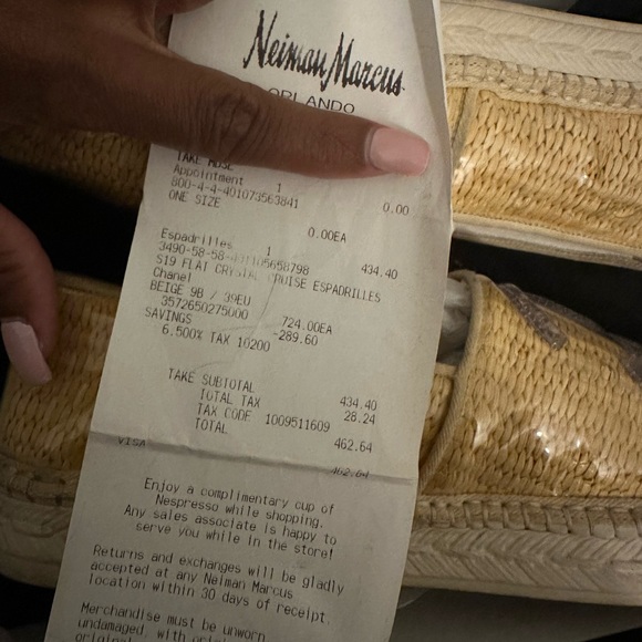 Chanel 19S Raffia PVC Espadrilles - Picture 2 of 3